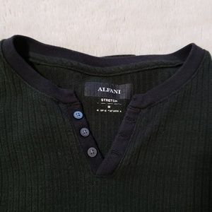 Alfani Shirts - Alfani Brand - Casual Long Sleeve Button Tee Alfani Shirts - Alfani Brand - Casual Long Sleeve Button Tee